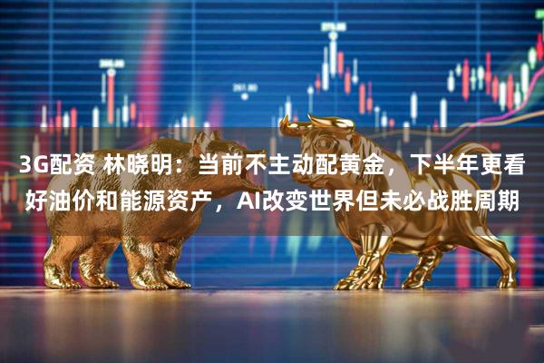 3G配资 林晓明:当前不主动配黄金,下半年更看好油价和能源资产,AI改变世界但未必战胜周期